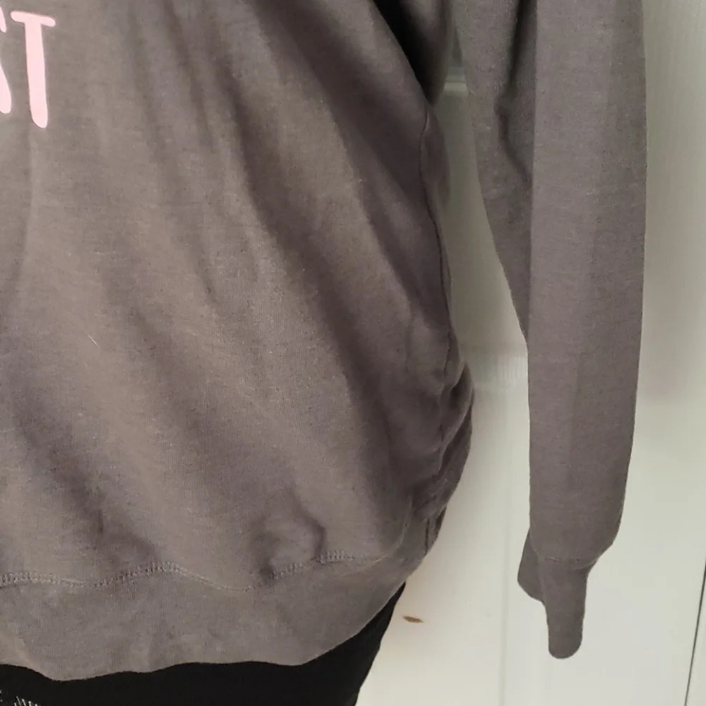 Instant Message Grey Graphic Dog Sweater - Picture 9 of 14